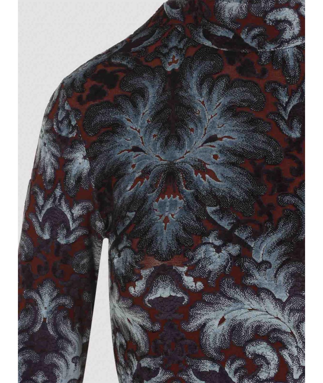 ETRO Мульти вискозное повседневное платье, фото 4