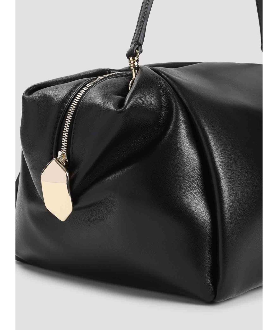 Carven Черная кожаная сумка через плечо, фото 3