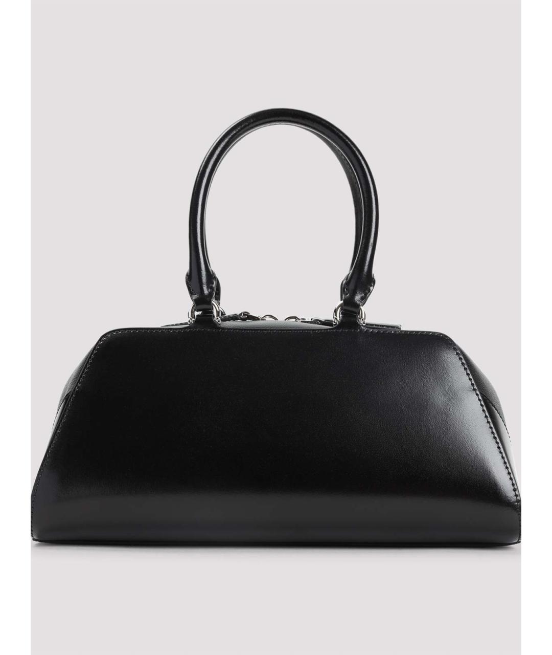 GIVENCHY Черная кожаная сумка тоут, фото 2