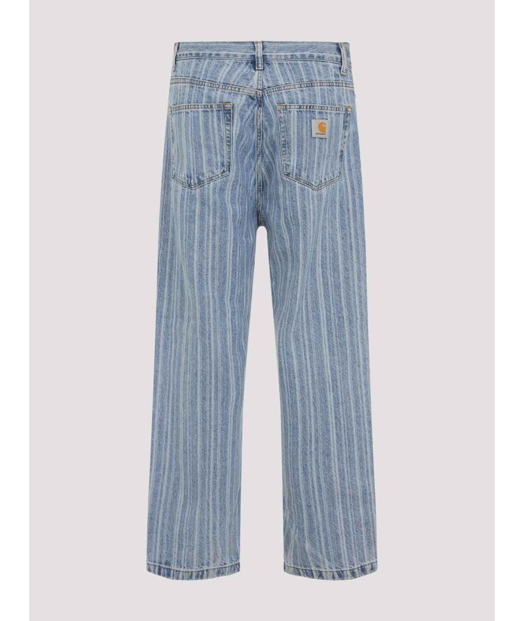 CARHARTT Синие хлопковые джинсы, фото 2