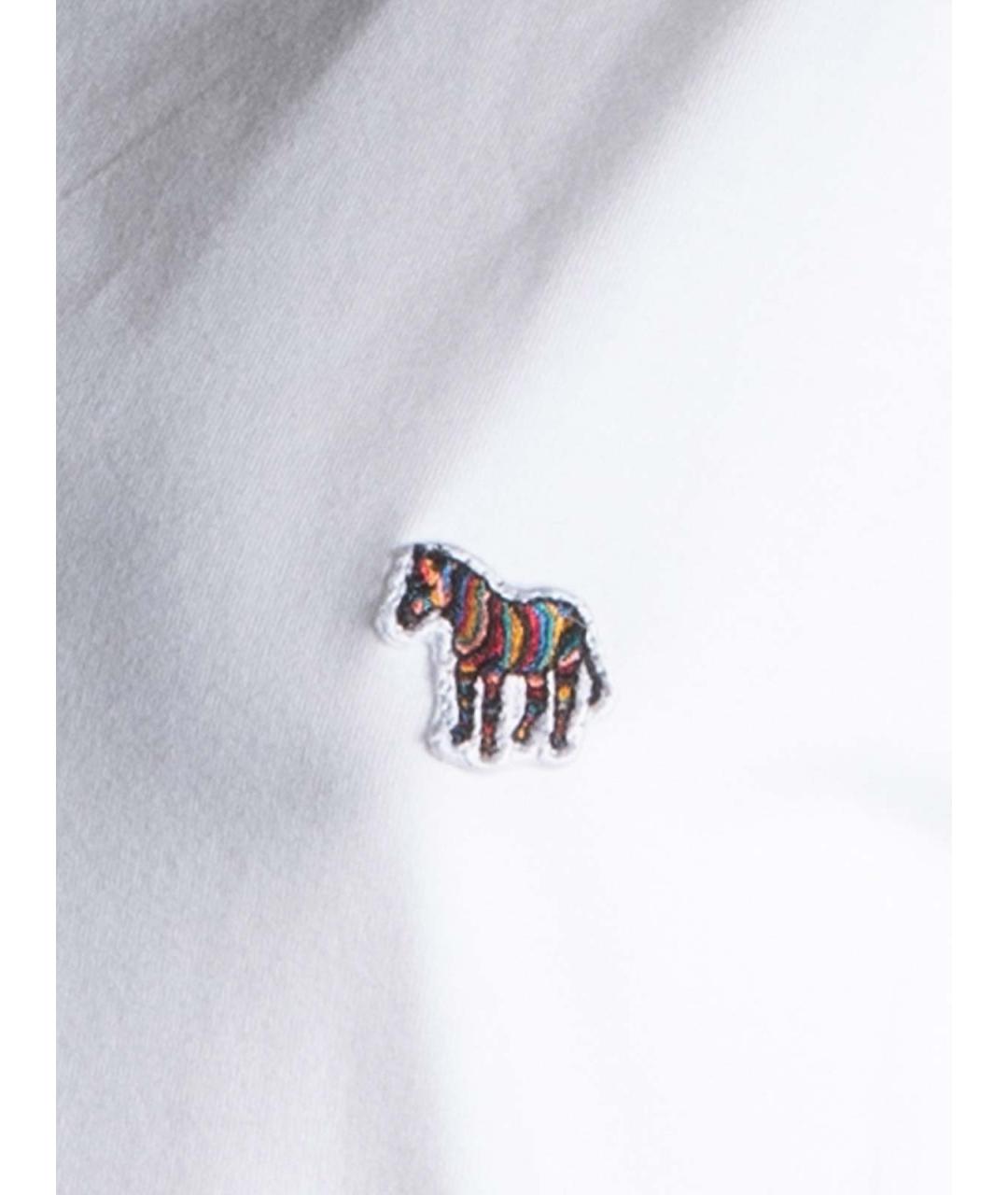 PS BY PAUL SMITH Белая хлопковая футболка, фото 3