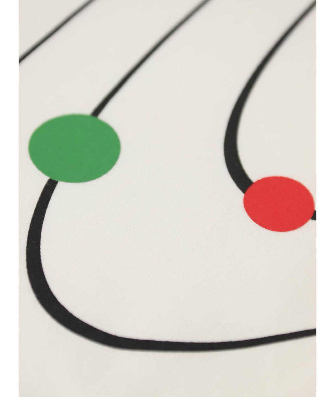 PS BY PAUL SMITH Белая хлопковая футболка, фото 4