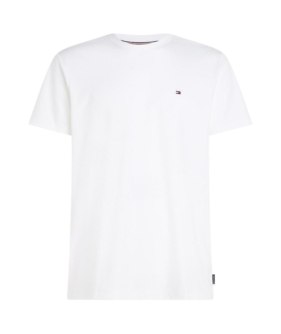 TOMMY HILFIGER Белая хлопковая футболка, фото 1