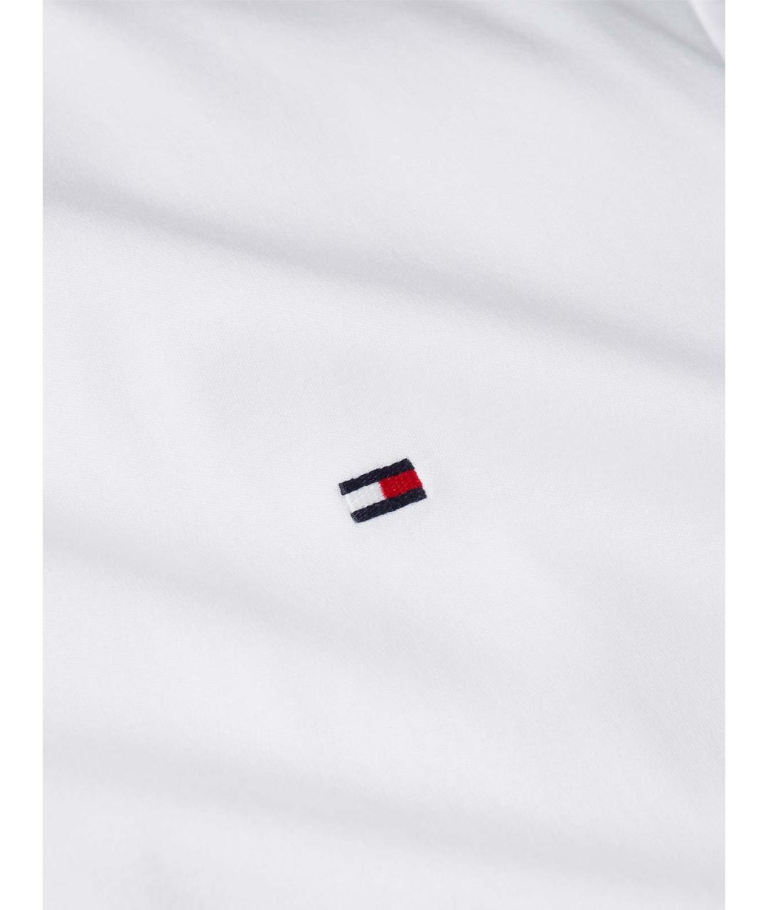 TOMMY HILFIGER Белая хлопковая футболка, фото 2