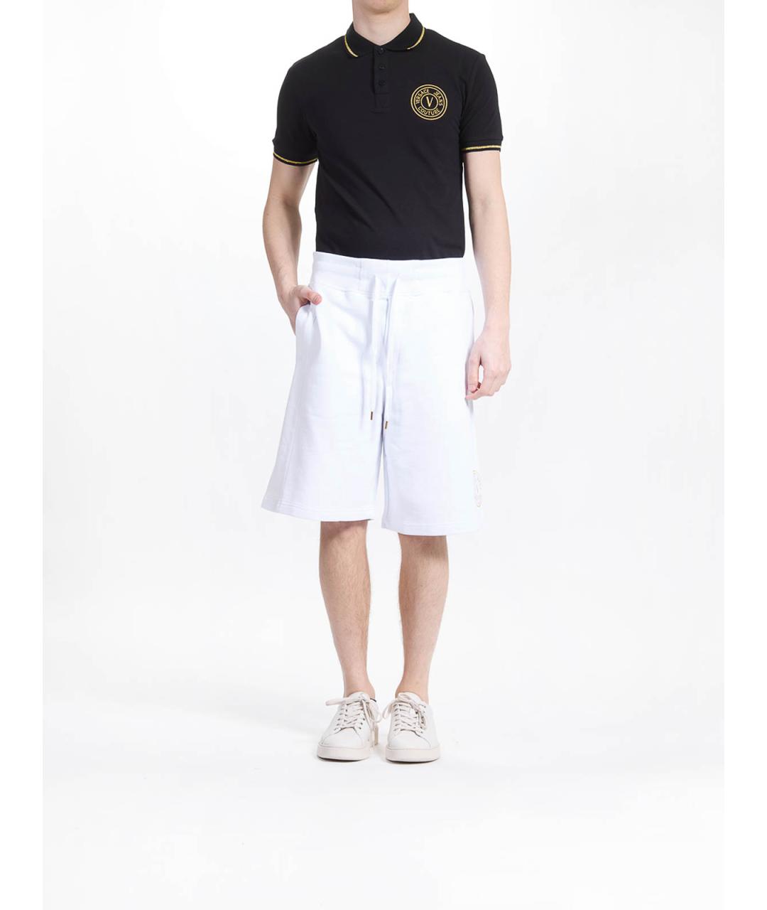 VERSACE JEANS COUTURE Белый хлопковый спортивный костюм, фото 2