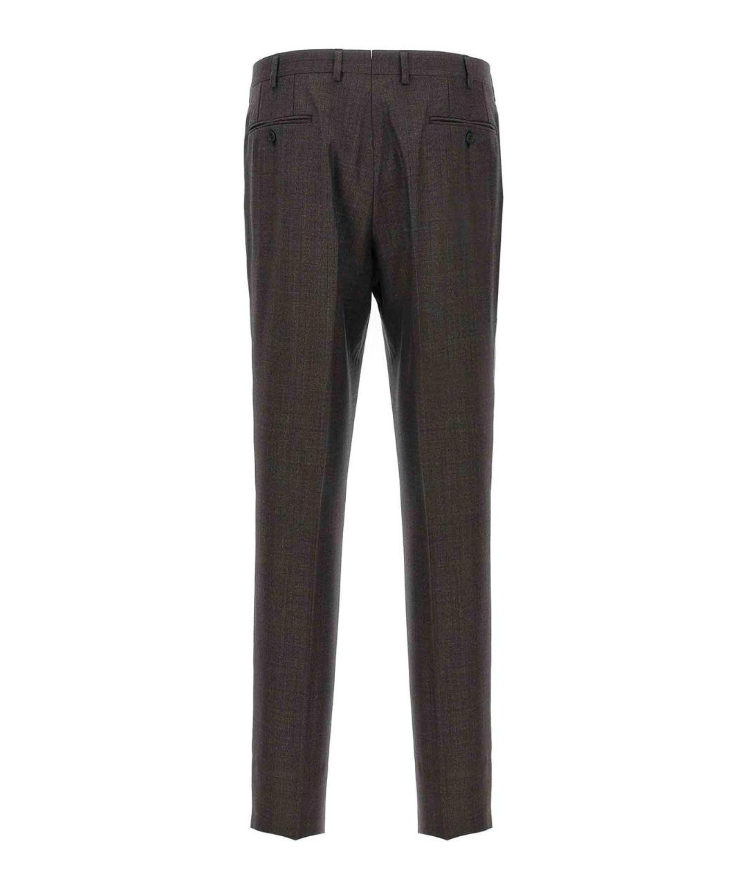 BRIONI Коричневый классический костюм, фото 5