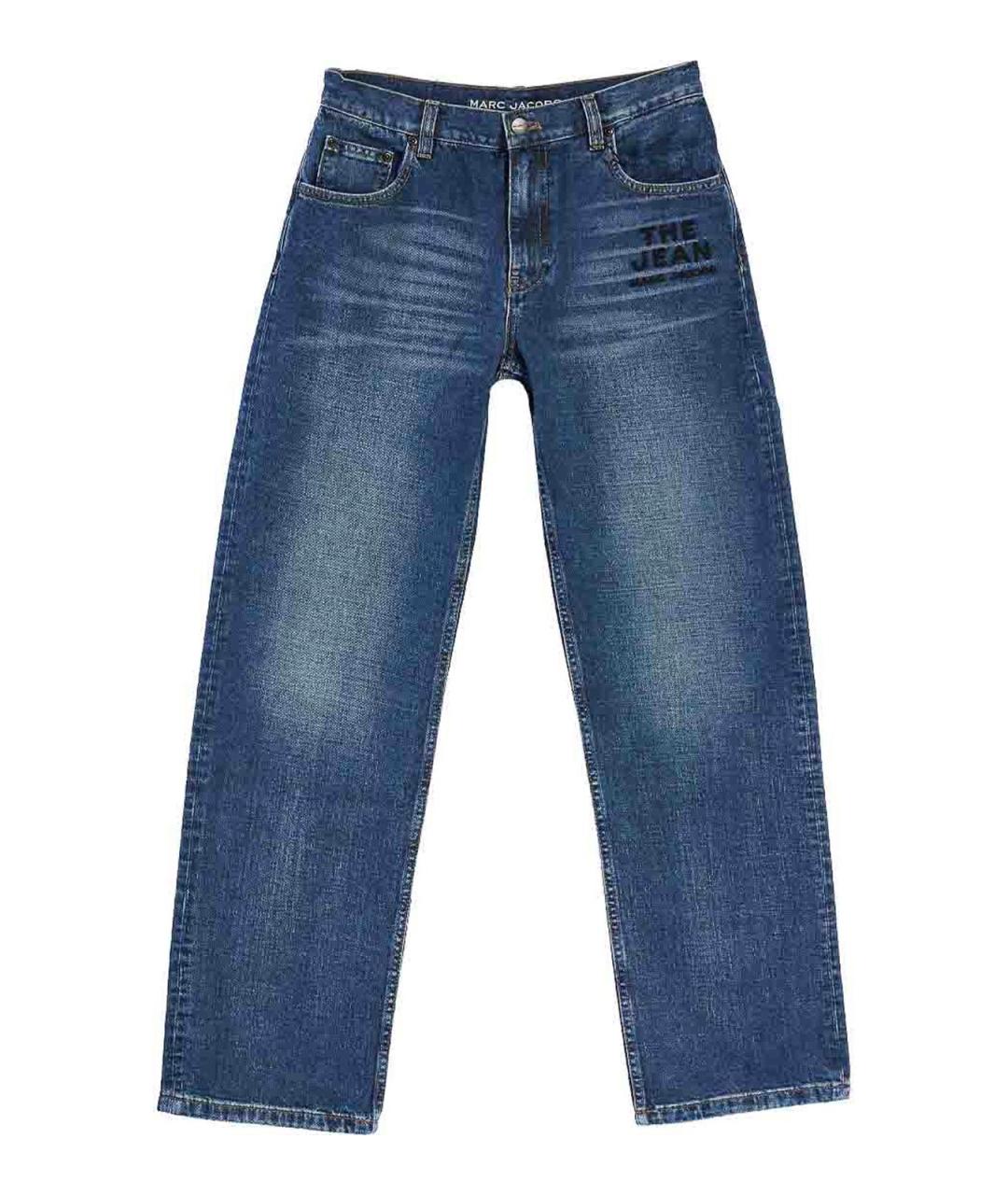 MARC JACOBS Синие хлопковые джинсы клеш, фото 1