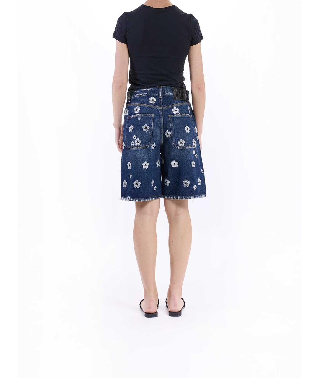 MARC JACOBS Синие хлопковые шорты, фото 4