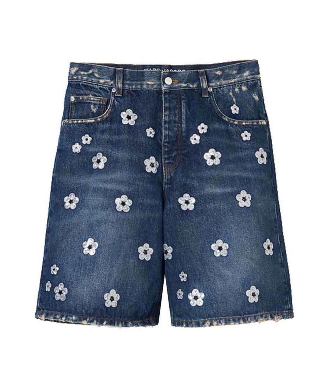 MARC JACOBS Синие хлопковые шорты, фото 1