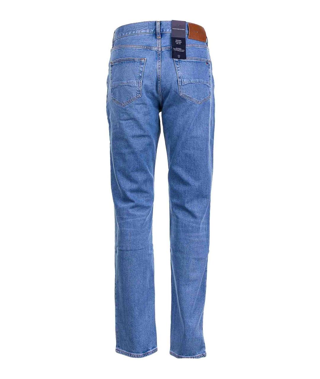 TOMMY HILFIGER Синие хлопковые джинсы, фото 2