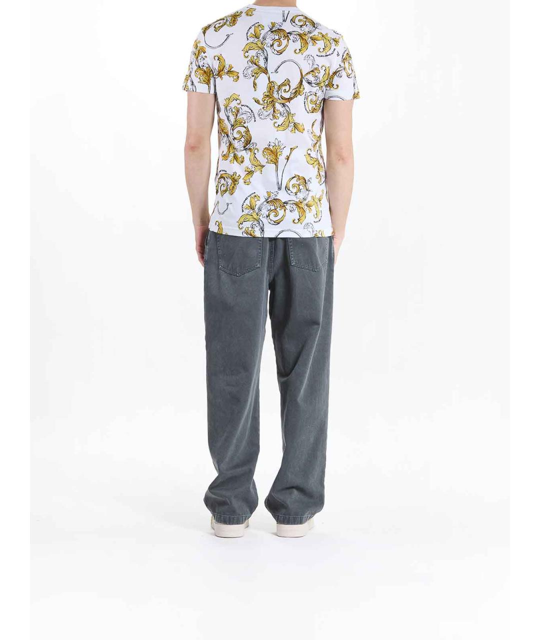 VERSACE JEANS COUTURE Мульти хлопковая футболка, фото 4