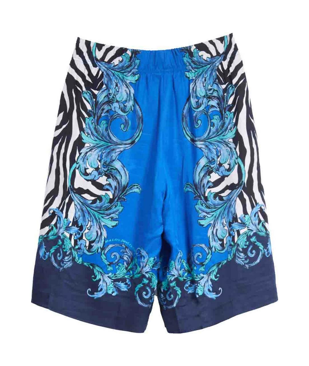VERSACE JEANS COUTURE Мульти вискозные шорты, фото 1