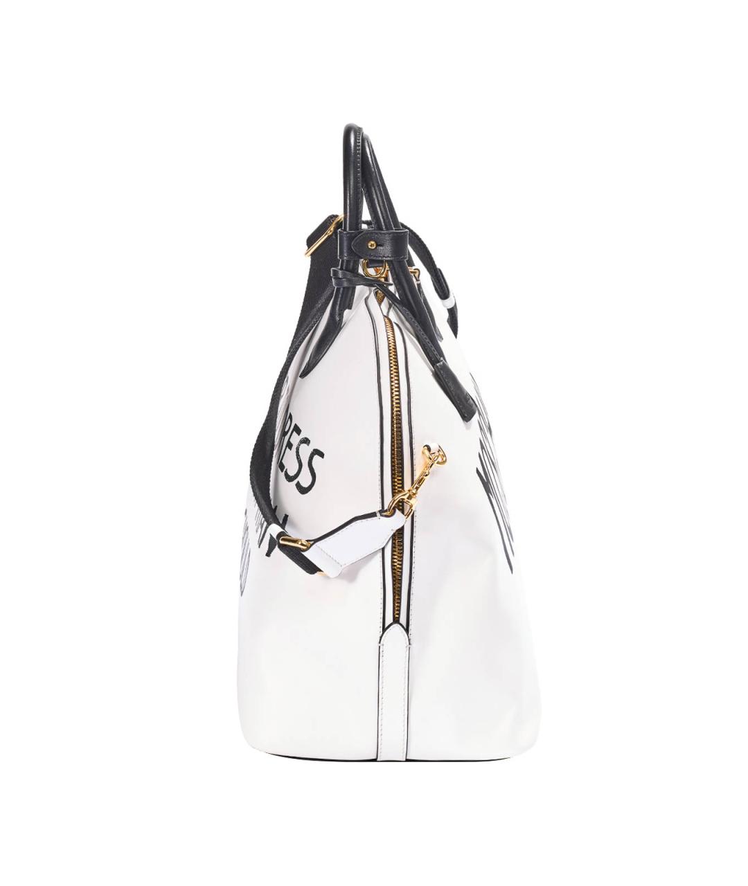 MOSCHINO Мульти кожаная сумка тоут, фото 3