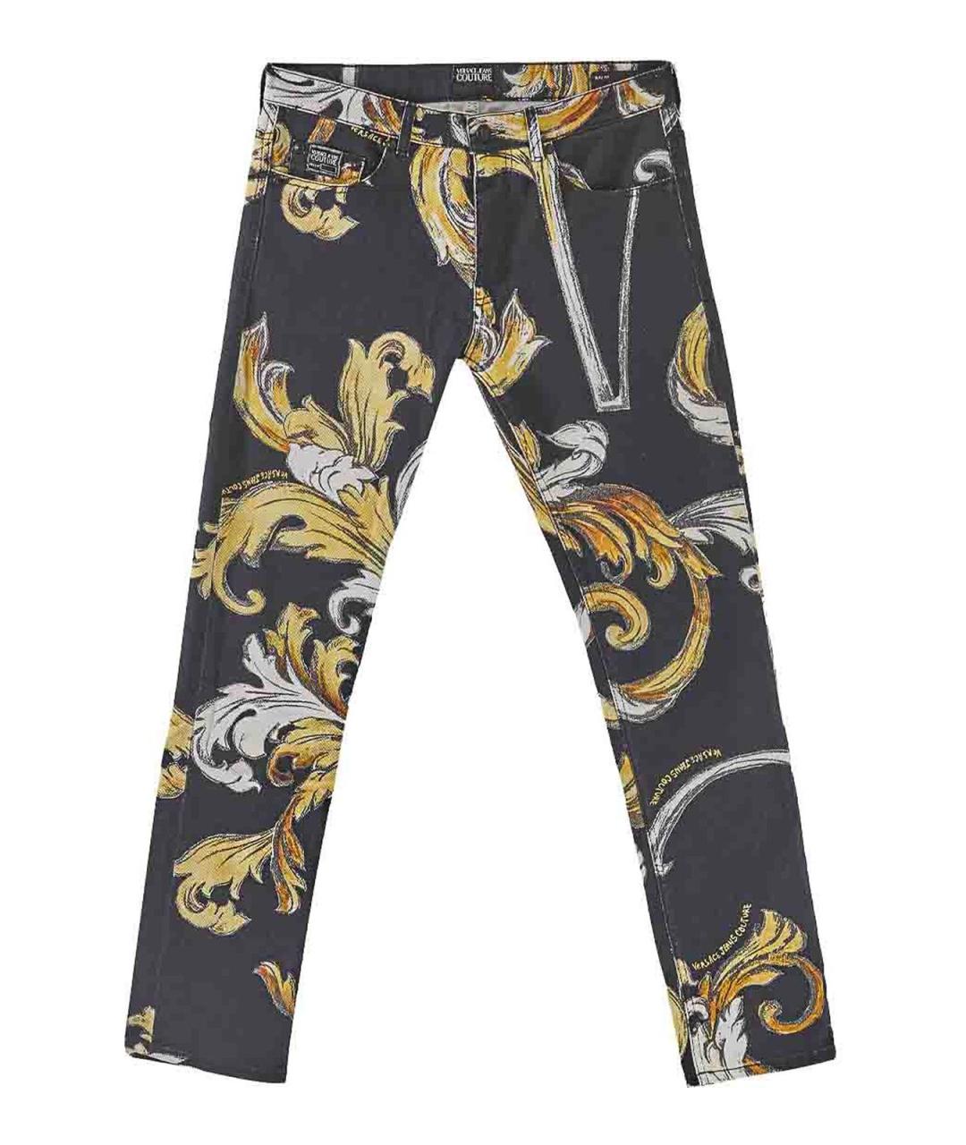 VERSACE JEANS COUTURE Мульти джинсы скинни, фото 1