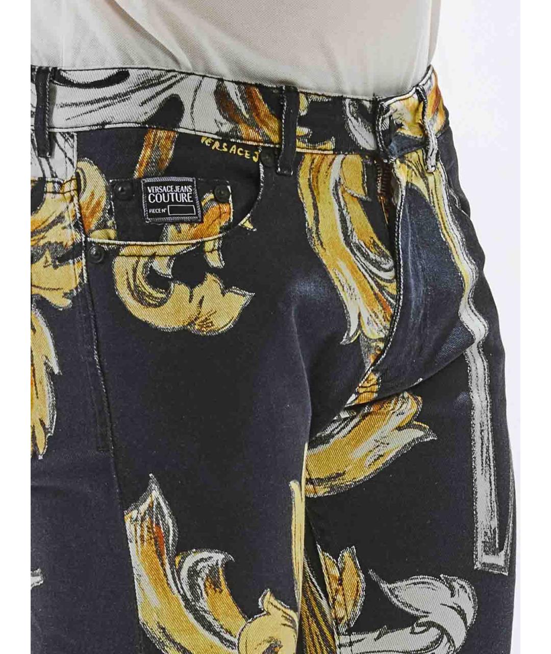 VERSACE JEANS COUTURE Мульти джинсы скинни, фото 5