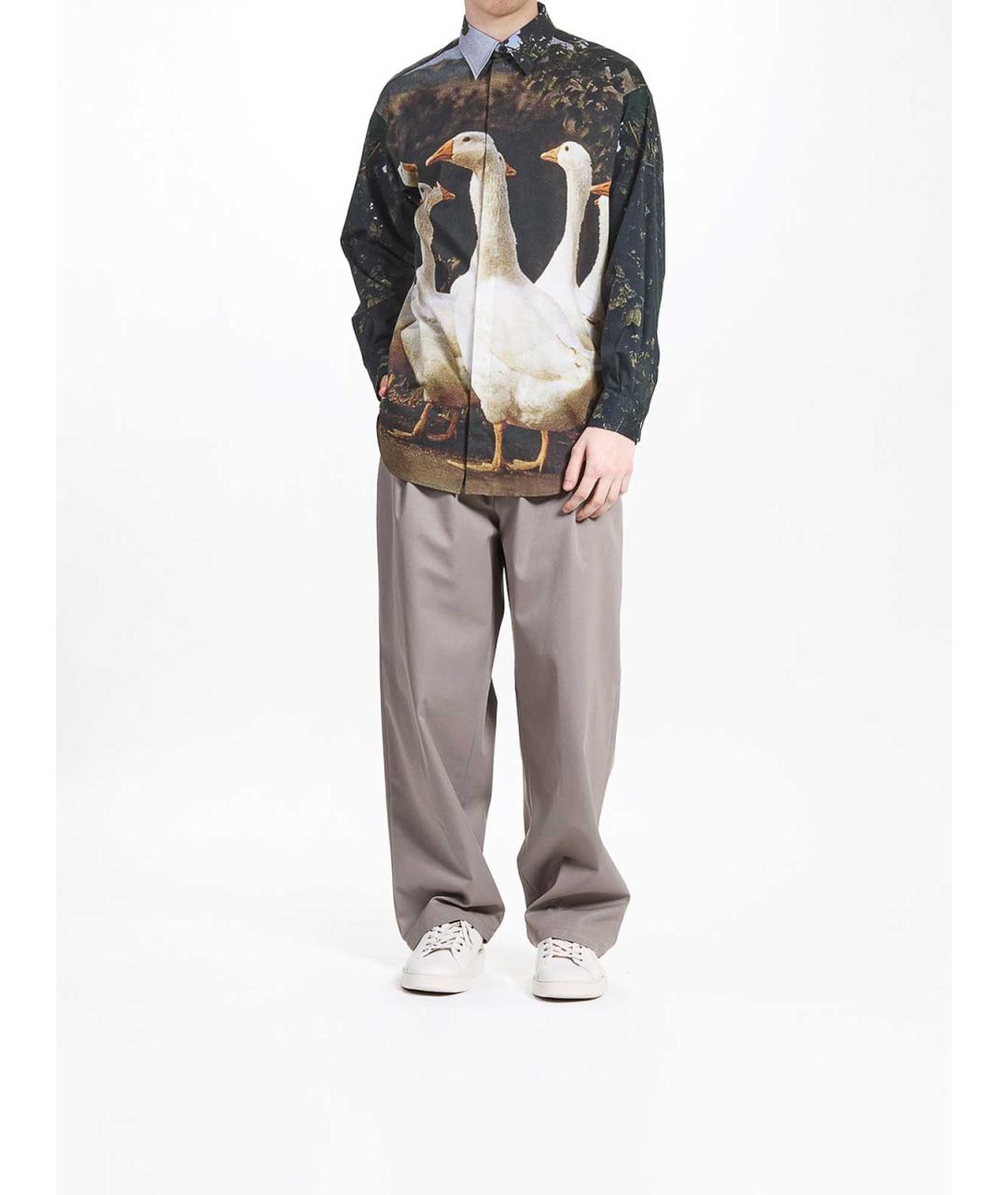 MOSCHINO Мульти хлопковая классическая рубашка, фото 2