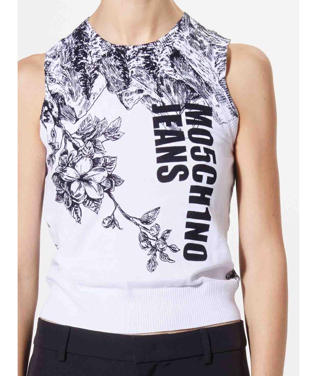 MOSCHINO JEANS Мульти хлопковая жилетка, фото 5