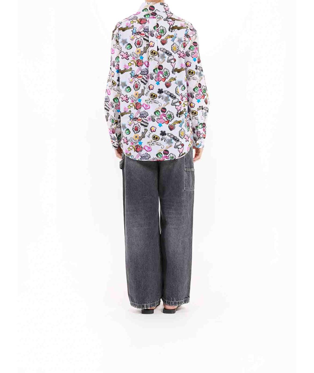 MARC JACOBS Мульти хлопковая рубашка, фото 4