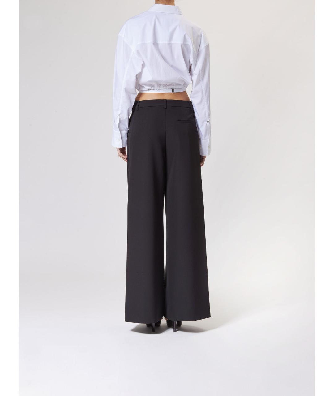 MOSCHINO JEANS Черные брюки широкие, фото 4