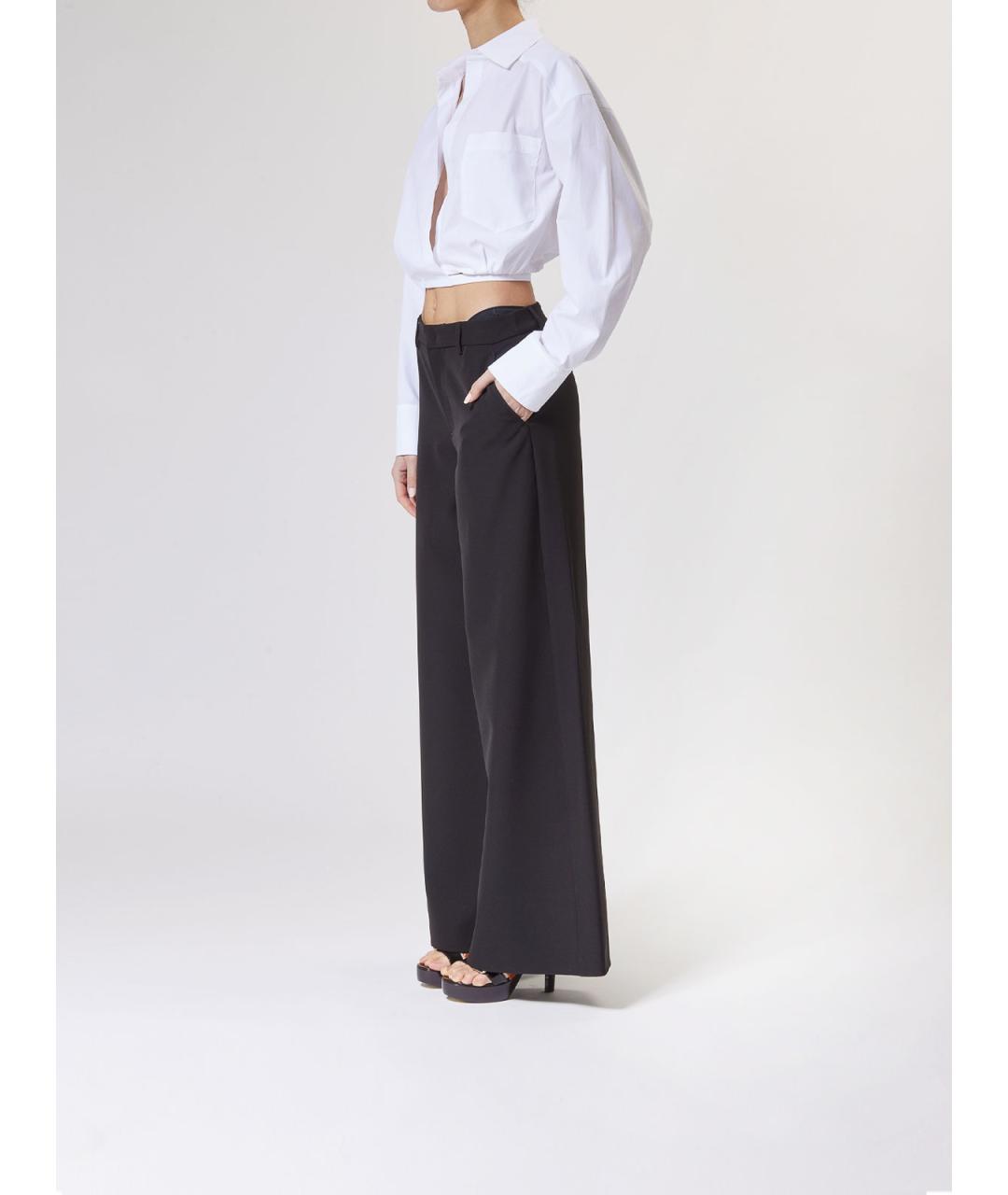MOSCHINO JEANS Черные брюки широкие, фото 3