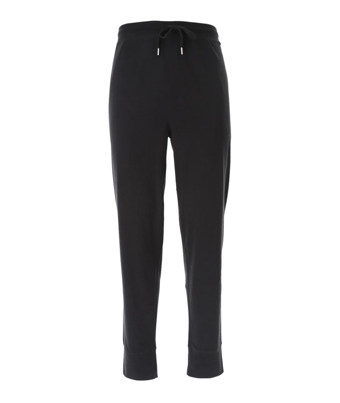 PAUL SMITH Черные хлопковые повседневные брюки, фото 1