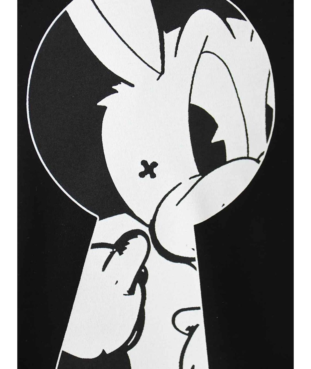 PS BY PAUL SMITH Черная хлопковая футболка, фото 5