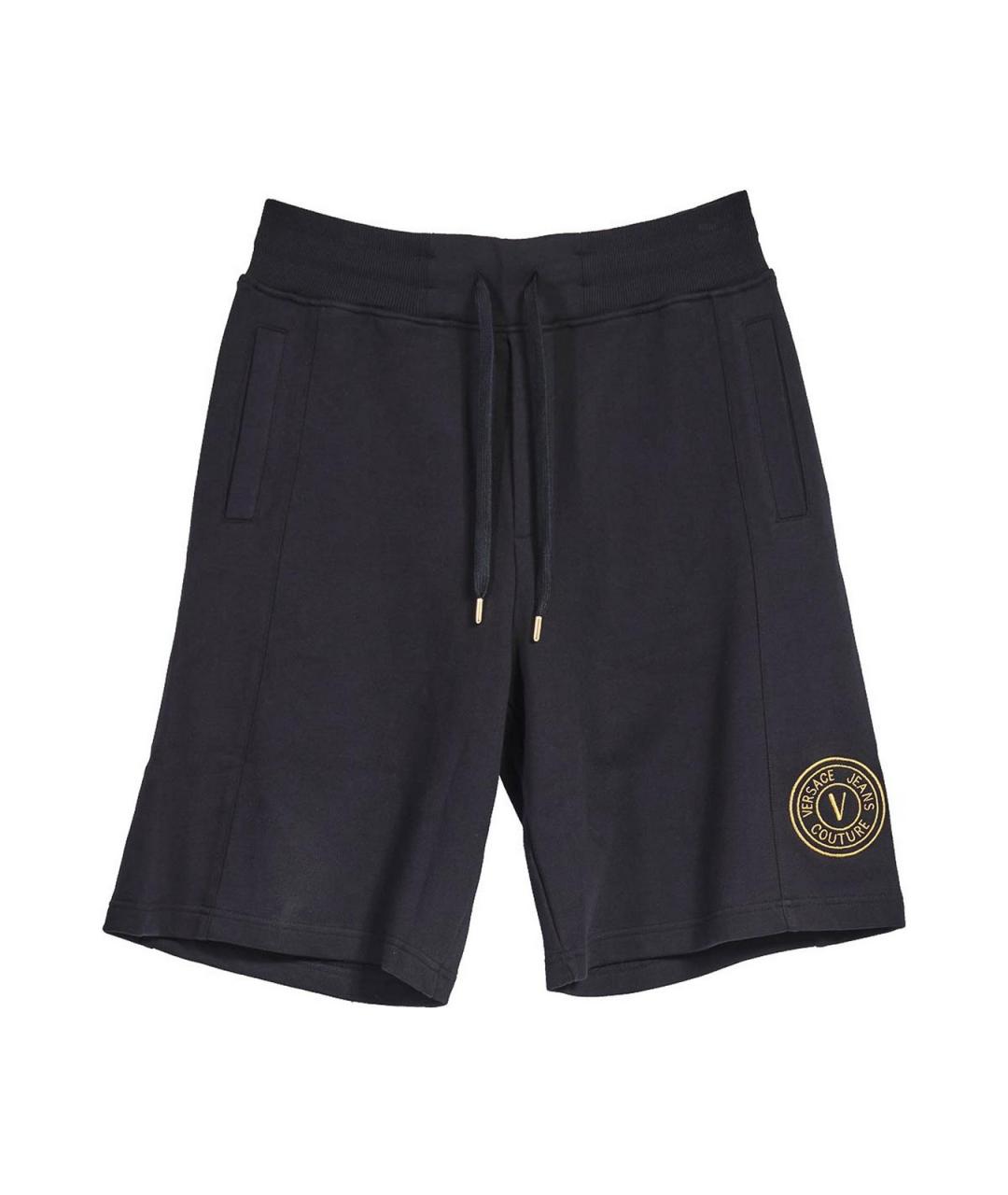 VERSACE JEANS COUTURE Черный хлопковый спортивный костюм, фото 1