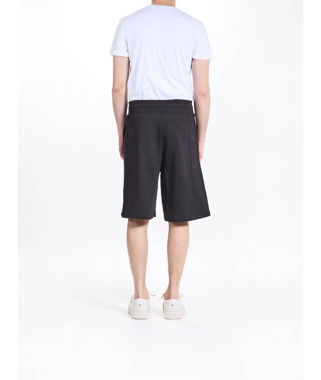 VERSACE JEANS COUTURE Черный хлопковый спортивный костюм, фото 4