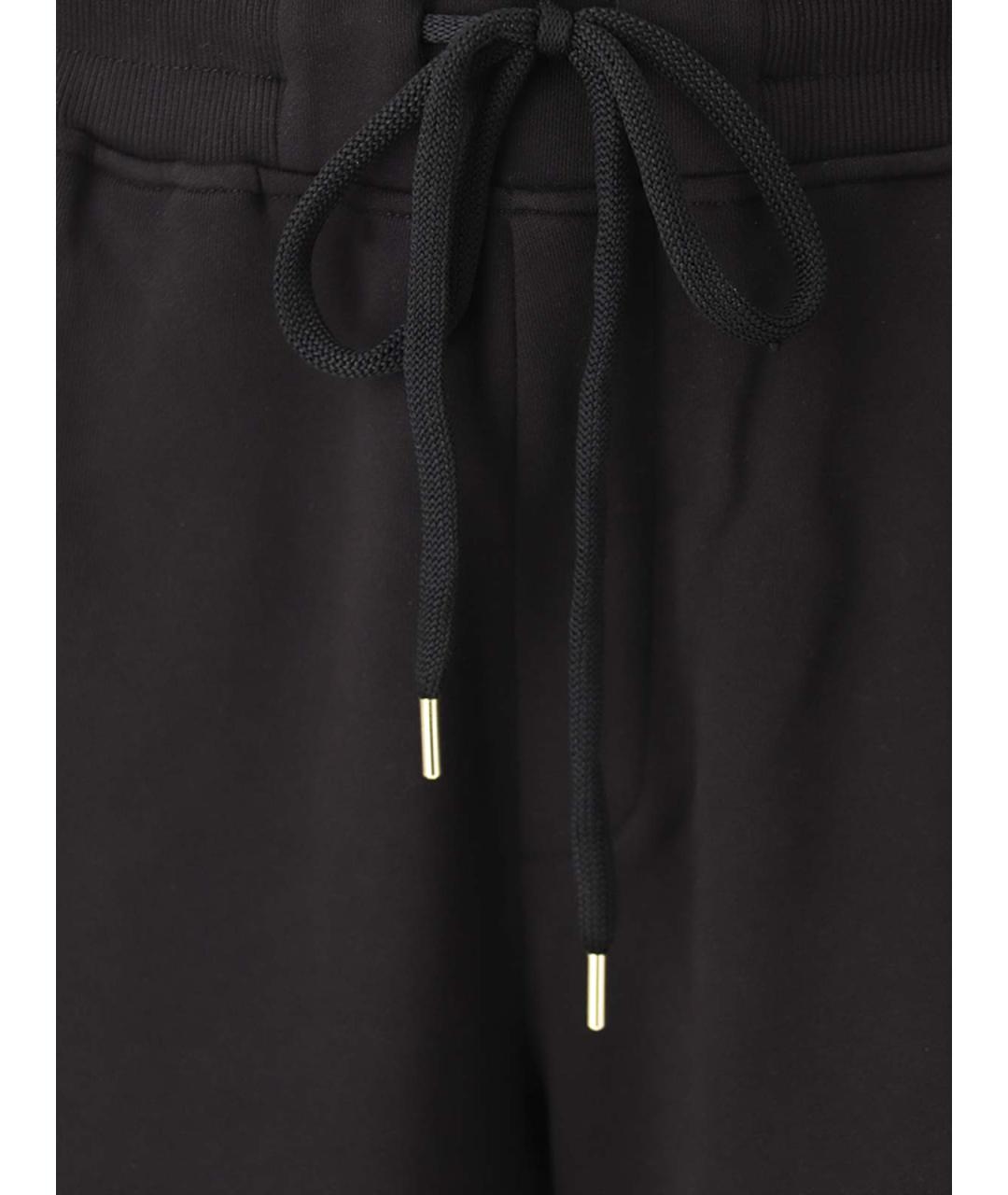 VERSACE JEANS COUTURE Черные хлопковые шорты, фото 4