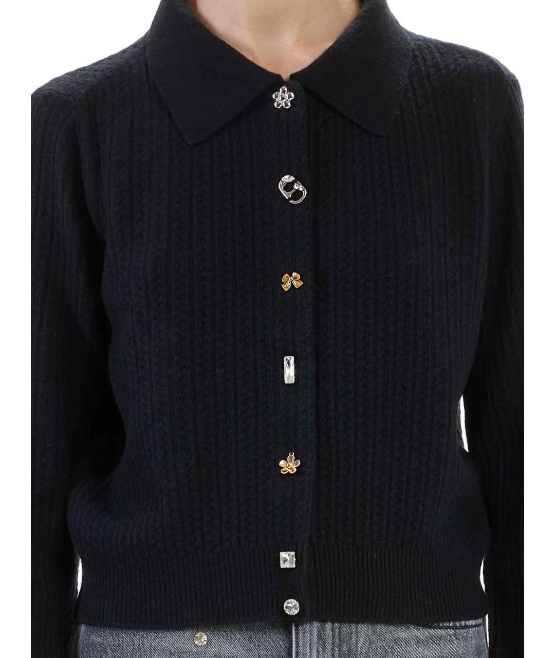MARC JACOBS Черный кашемировый кардиган, фото 5