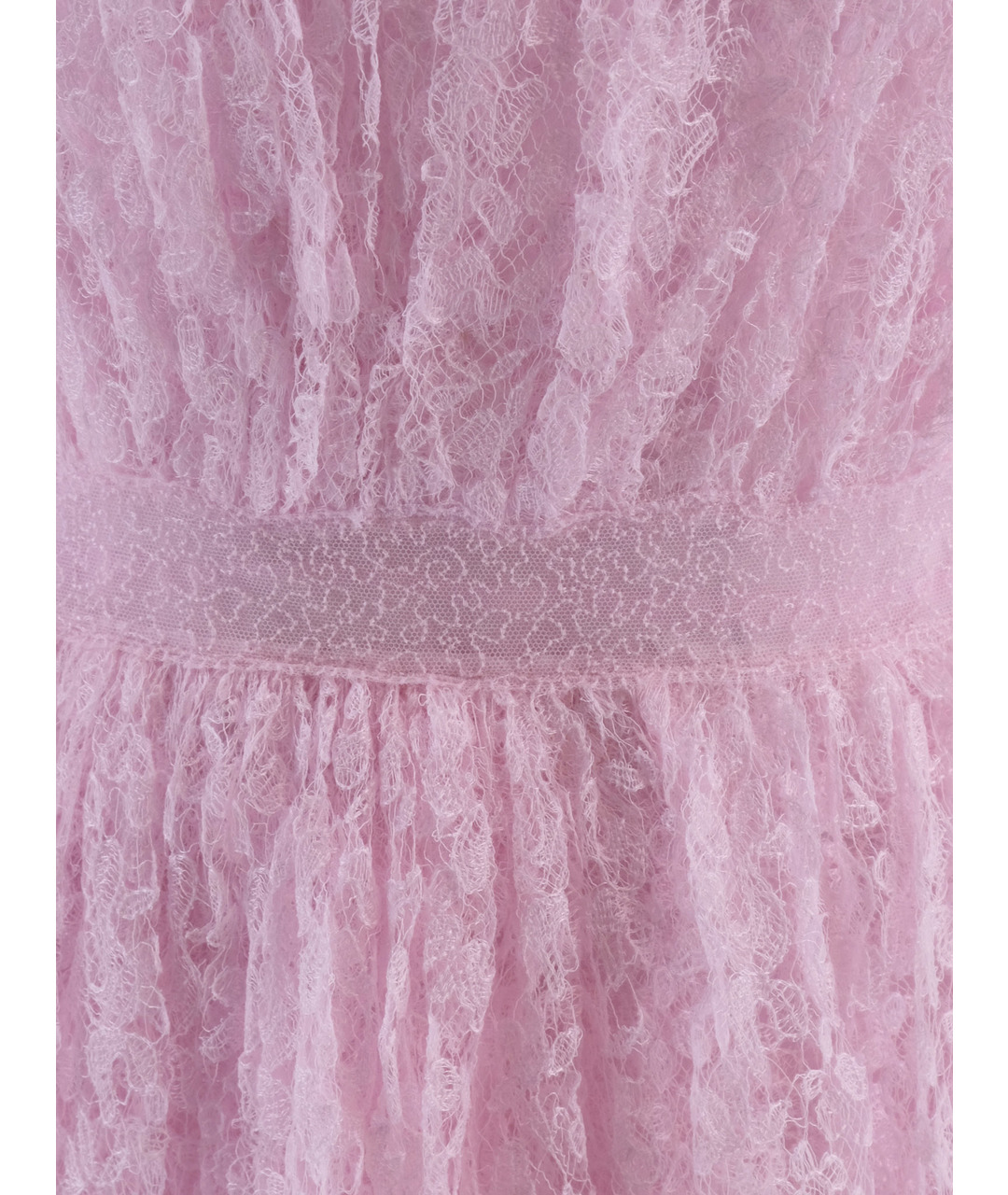 ERMANNO SCERVINO Розовое полиэстеровое повседневное платье, фото 4