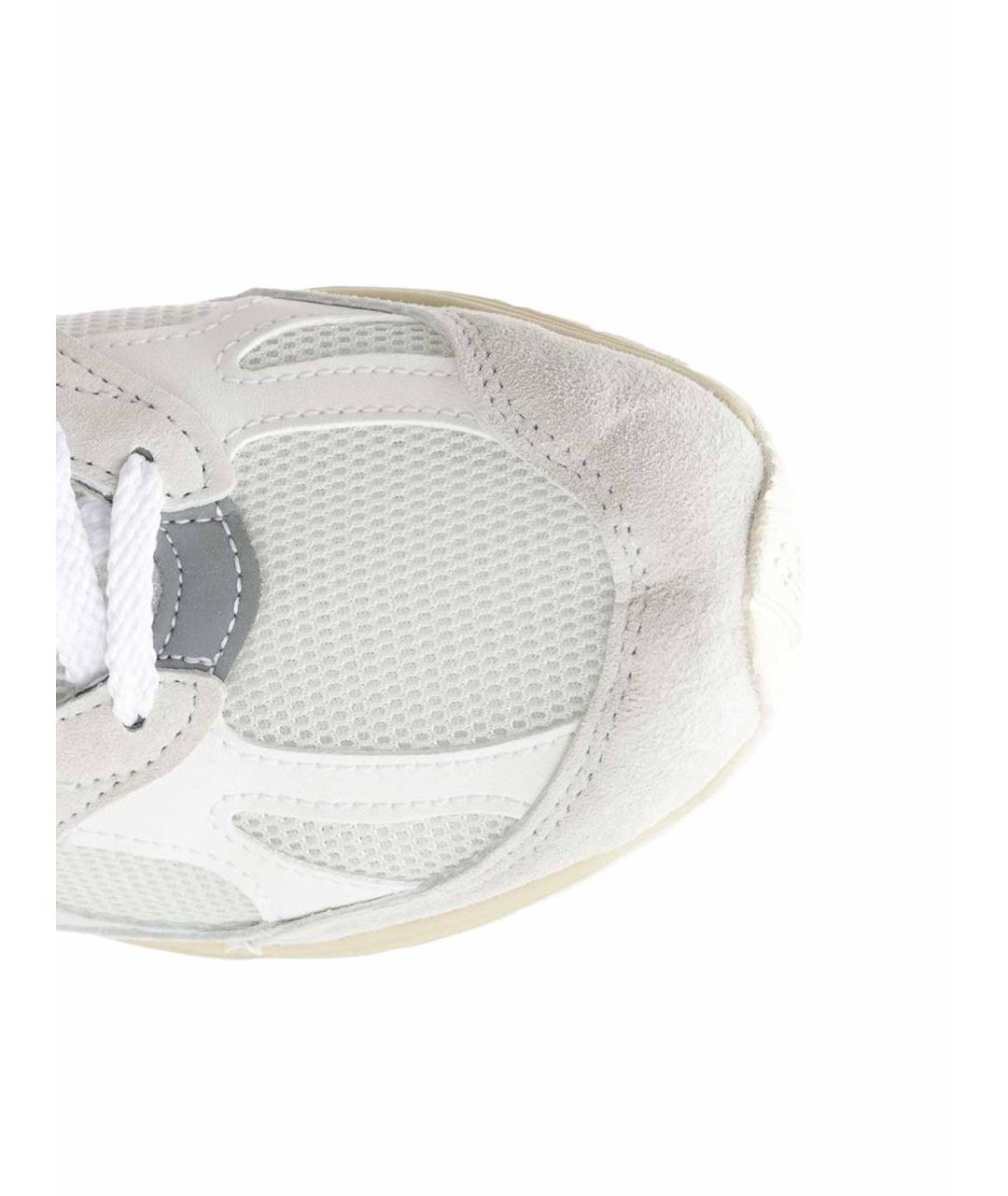 NEW BALANCE Белые текстильные кроссовки, фото 4