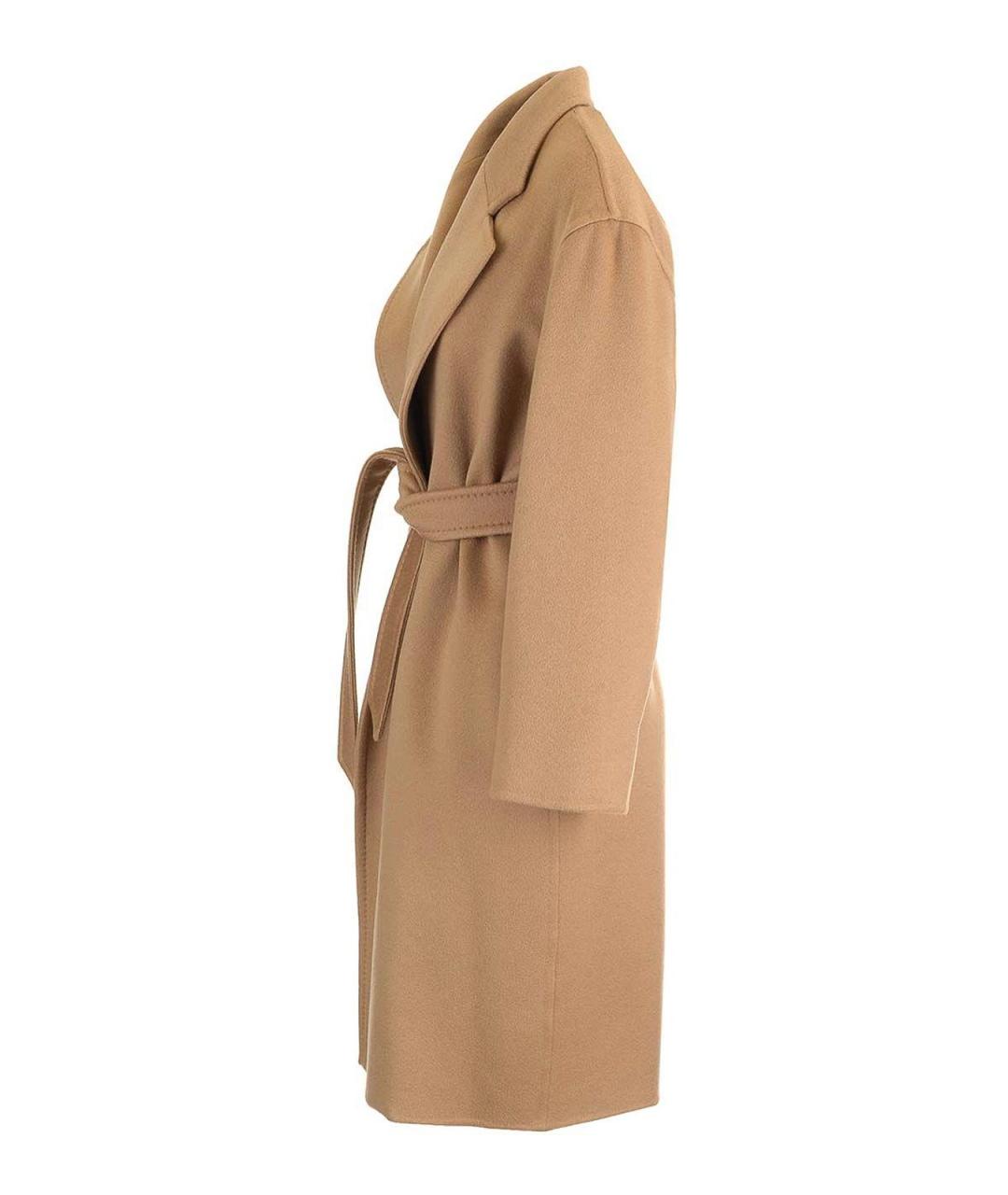 MAX MARA Бежевое кашемировое пальто, фото 3