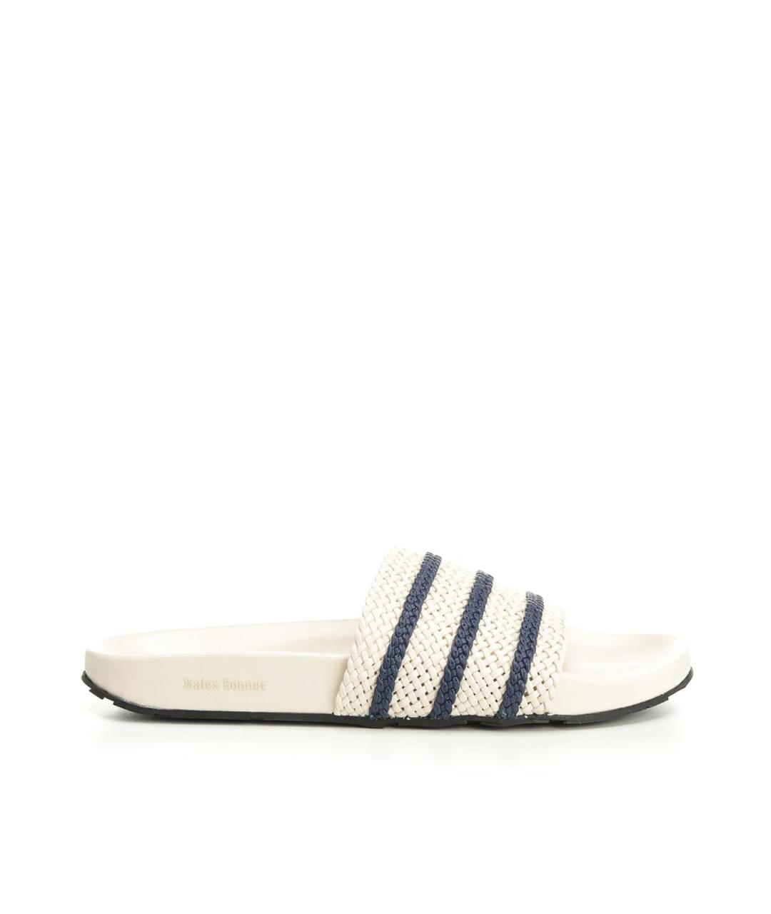 ADIDAS Белые кожаные сандалии, фото 1