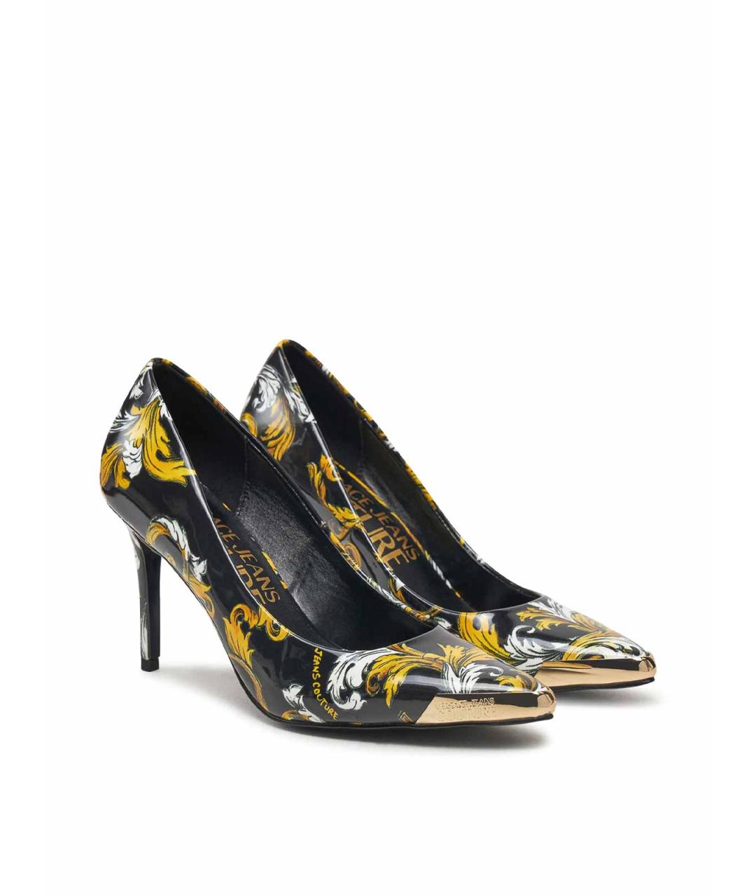 VERSACE JEANS COUTURE Черные туфли, фото 2
