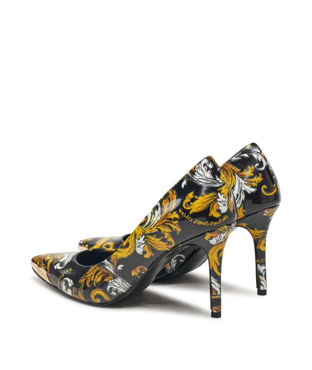 VERSACE JEANS COUTURE Черные туфли, фото 3