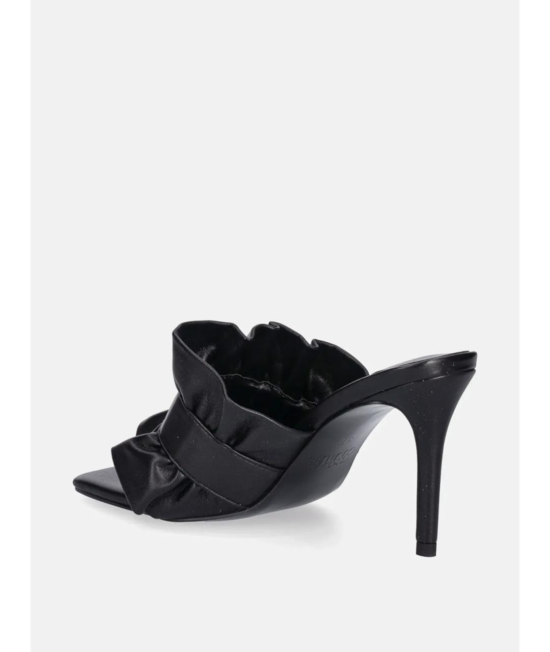 VERSACE JEANS COUTURE Черные мюли, фото 3