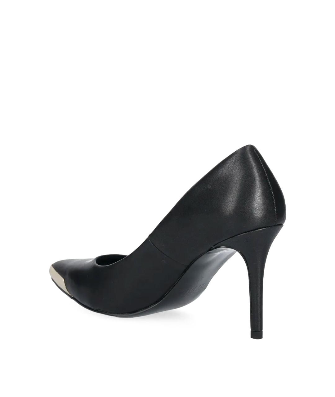 VERSACE JEANS COUTURE Черные кожаные туфли, фото 3