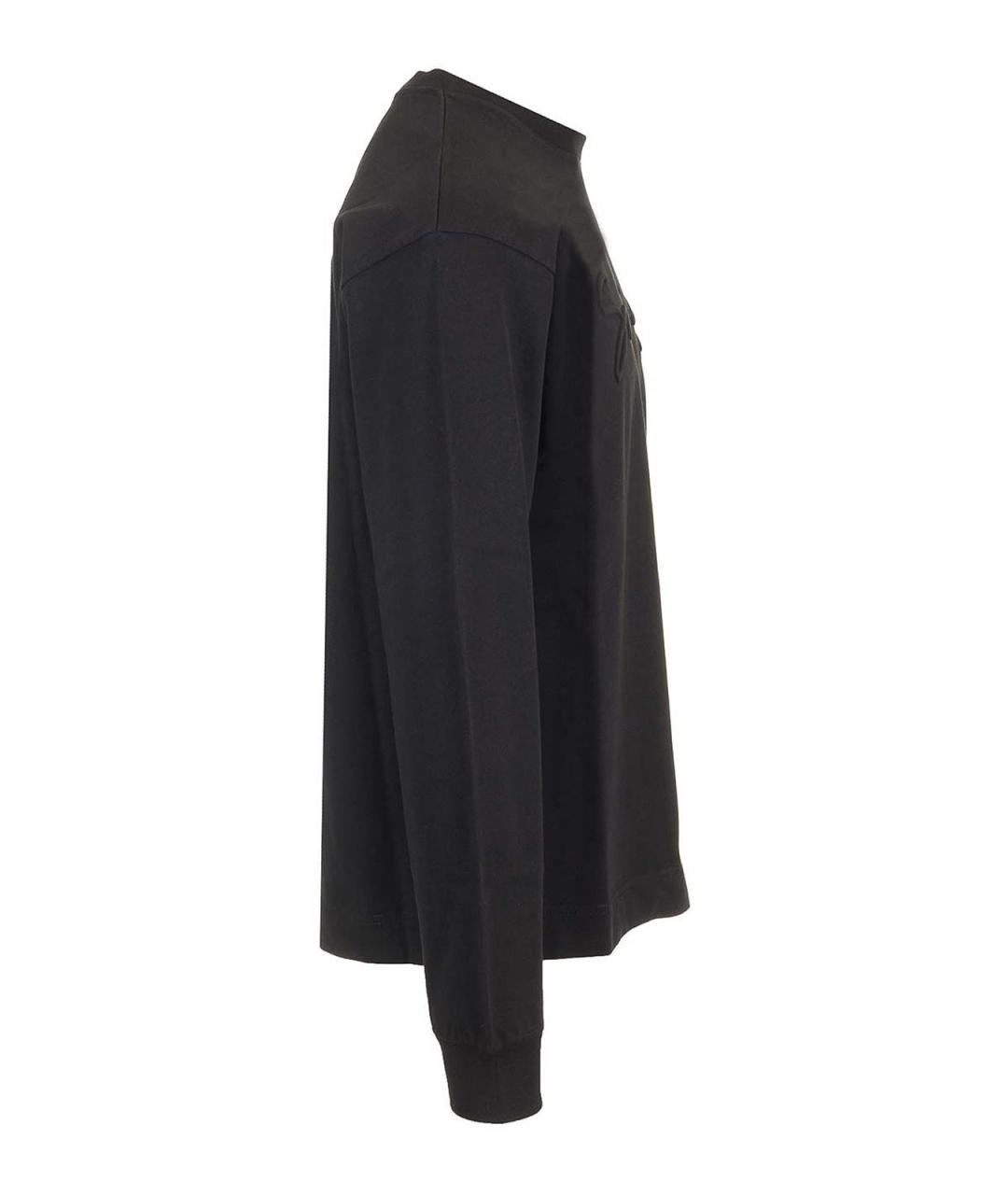 GIVENCHY Черная хлопковая футболка, фото 3