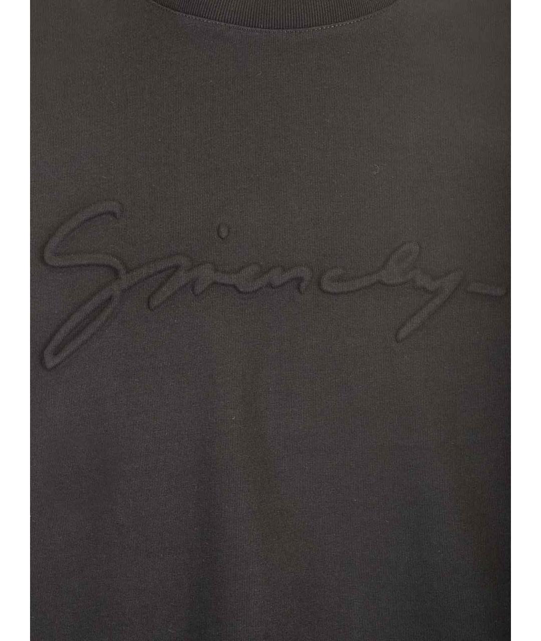 GIVENCHY Черная хлопковая футболка, фото 5