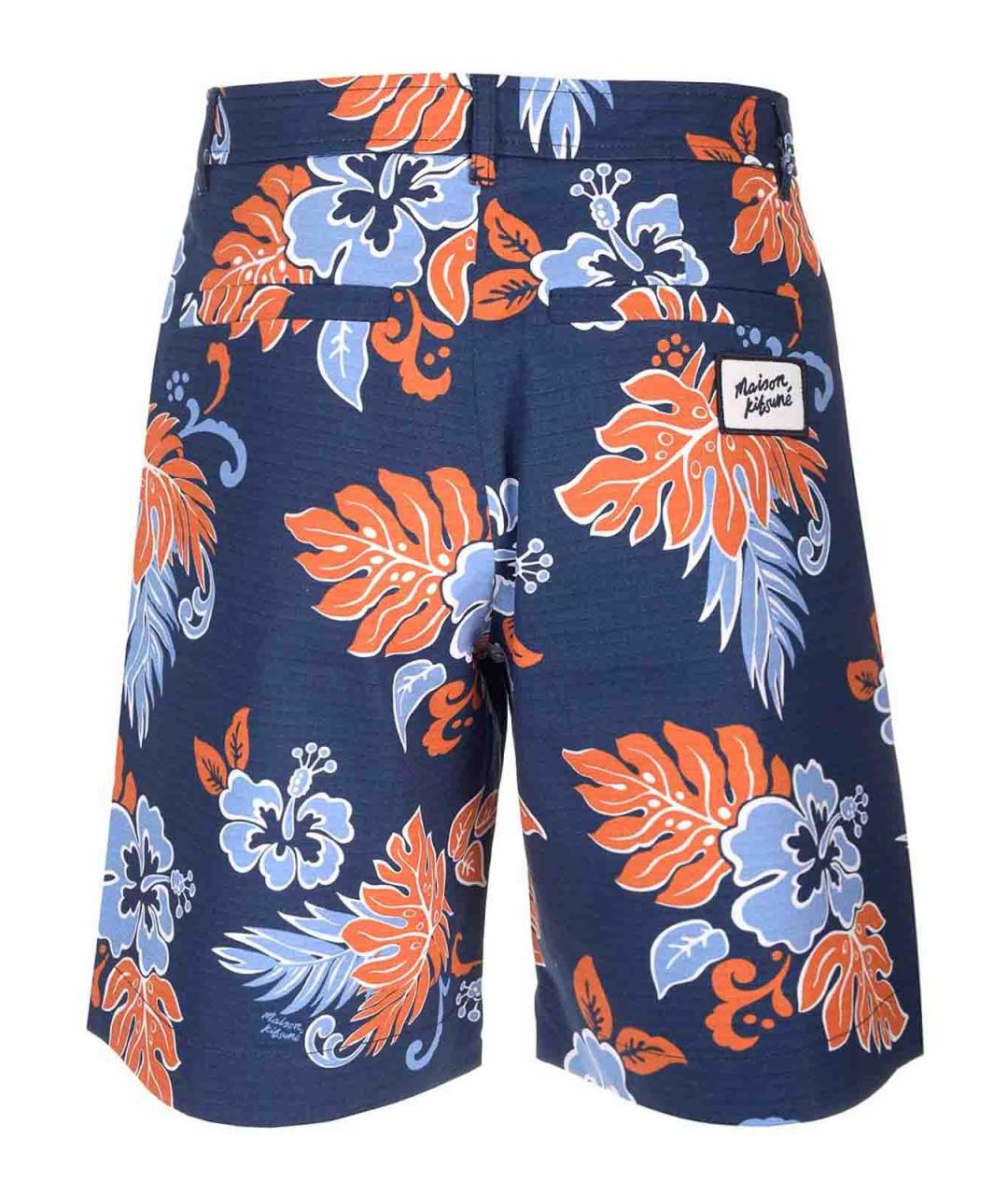 MAISON KITSUNE Мульти хлопковые шорты, фото 3
