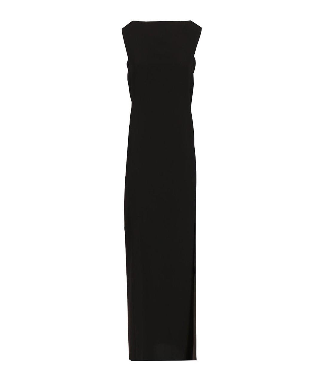 MAX MARA Черное полиэстеровое платье, фото 1