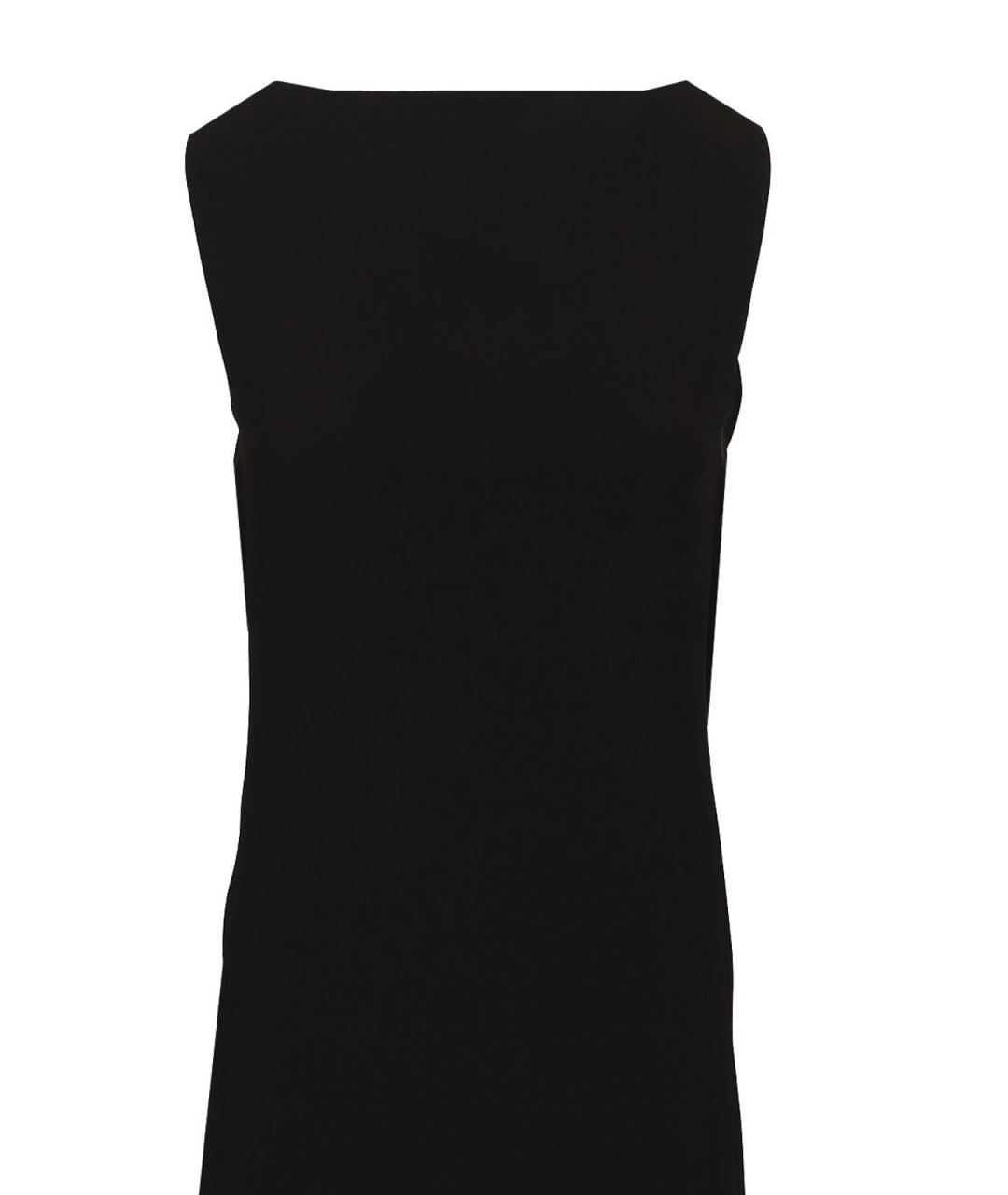 MAX MARA Черное полиэстеровое платье, фото 3