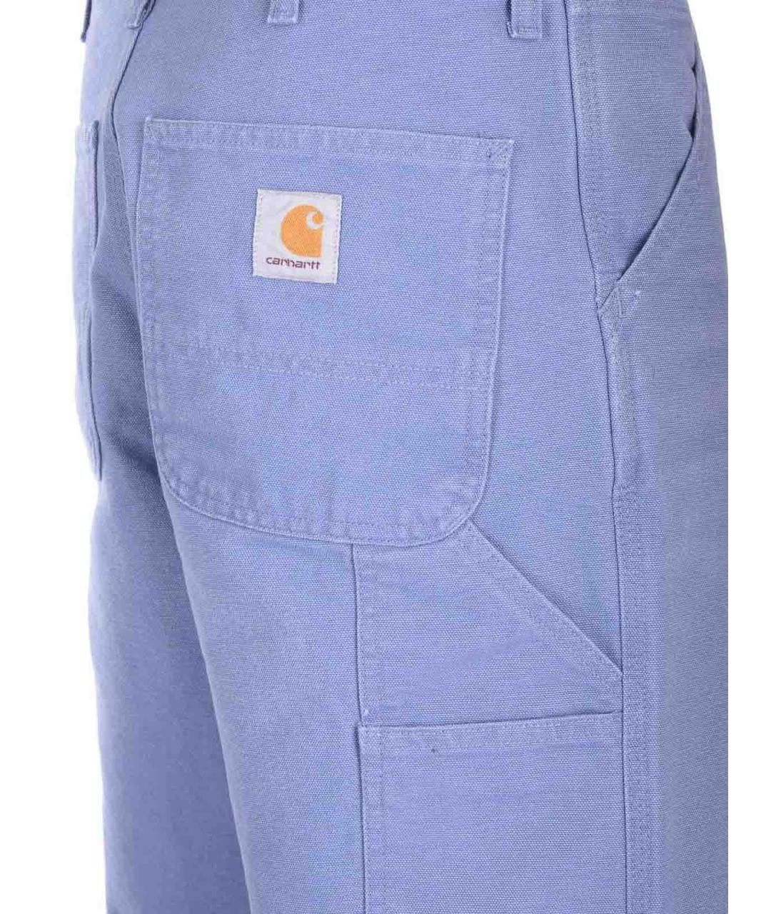 CARHARTT Голубые хлопковые шорты, фото 3
