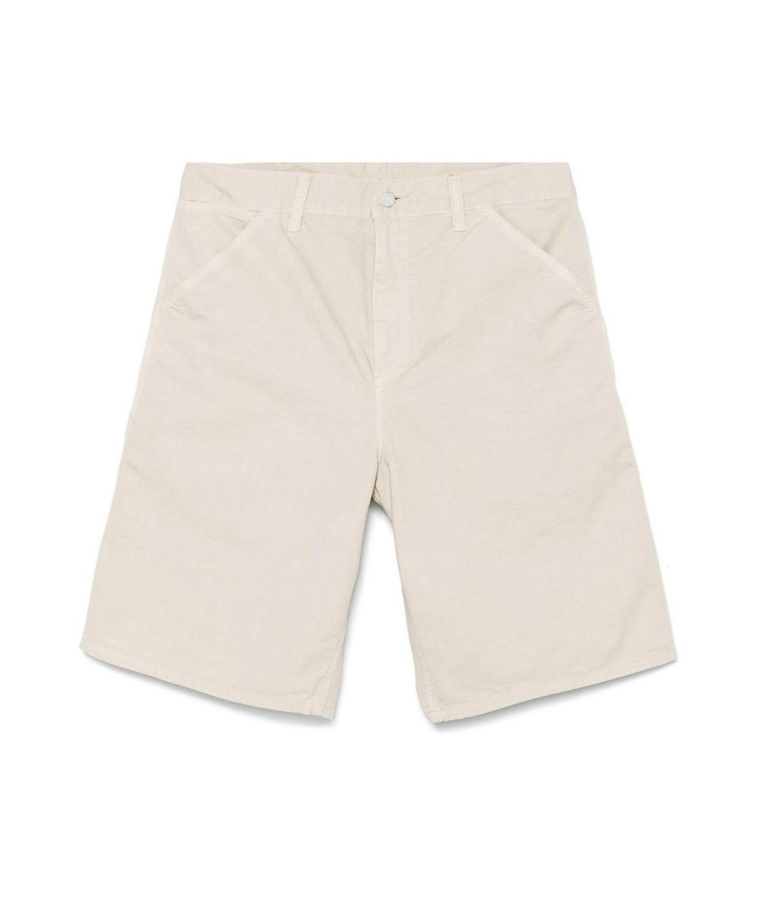 CARHARTT Бежевые хлопковые шорты, фото 1