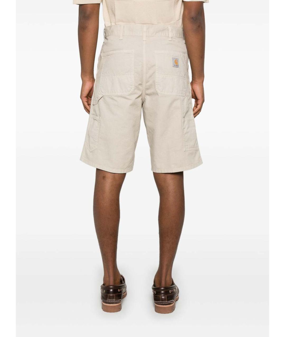 CARHARTT Бежевые хлопковые шорты, фото 4