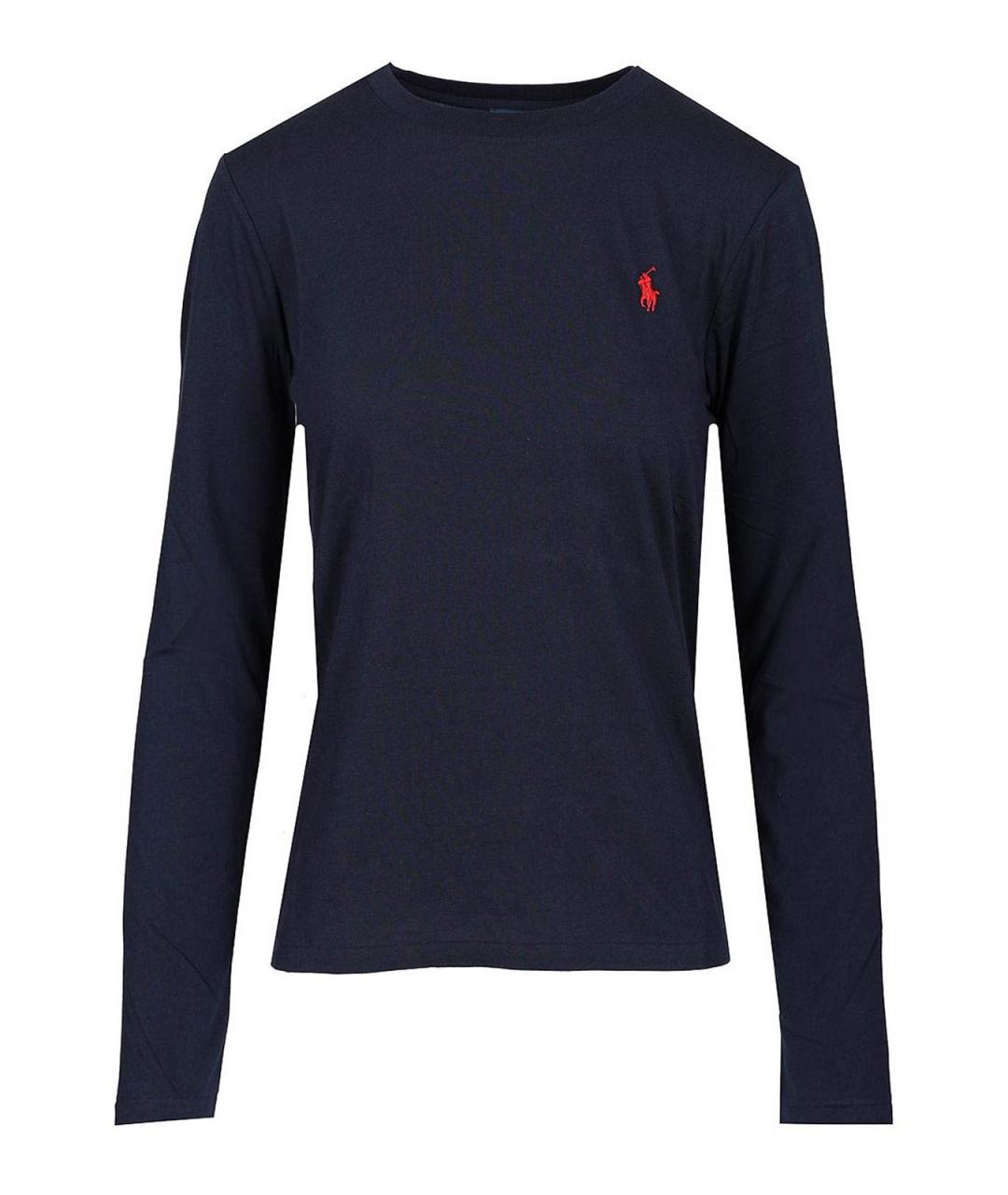 POLO RALPH LAUREN Синяя хлопковая футболка, фото 1