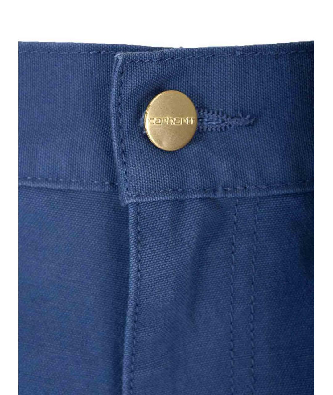 CARHARTT Синие хлопковые шорты, фото 4