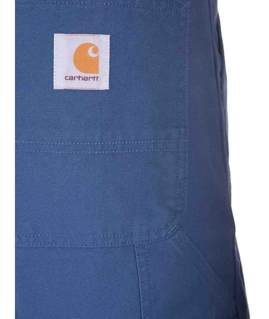 CARHARTT Синие хлопковые шорты, фото 5