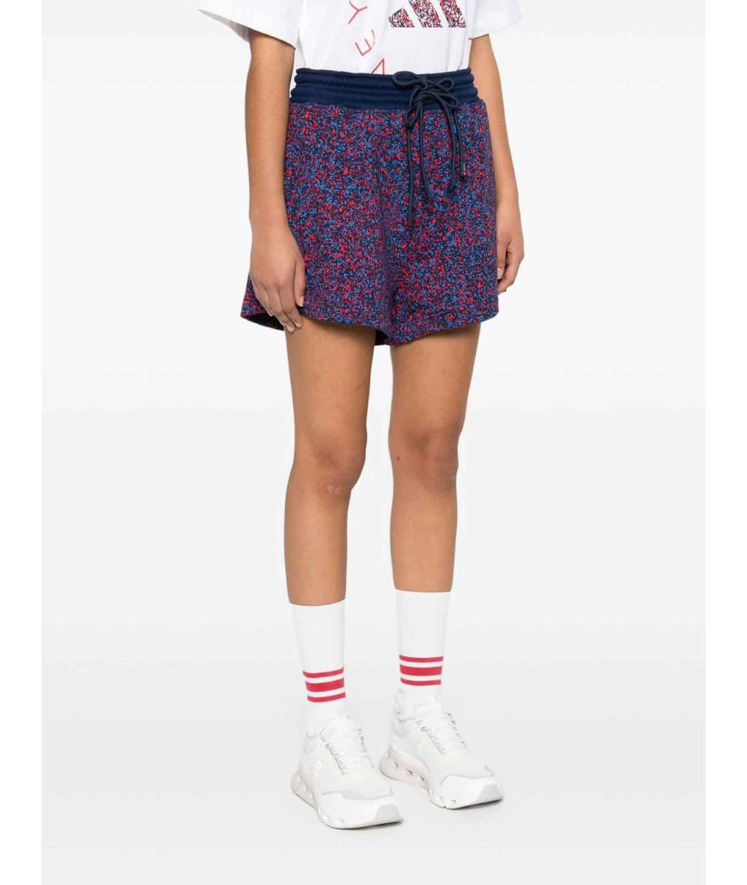 ADIDAS BY STELLA MCCARTNEY Фиолетовые хлопковые шорты, фото 2
